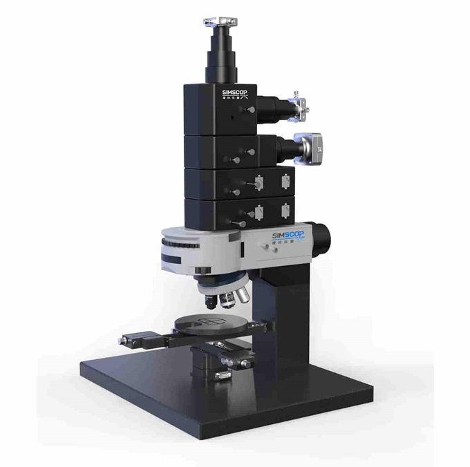 SIMSCOP Dual-Optical Raman & PL Confocal Upright Microscope